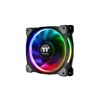 image Thermaltake CL-F076-PL12SW-A Ventilateur, Refroidisseur et radiateur Boitier PC 12 cm Noir