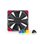 image produit Noctua NF-F12 PWM chromax.black.swap, Ventilateur Silencieux Haut de Gamme, 4 Broches (120 mm, Noir)