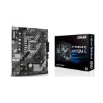 image produit ASUS PRIME H410M-E Carte mère Intel H410 LGA 1200 micro ATX (M.2, DDR4 2933MHz, HDMI, D-Sub, USB 3.2 Gen 1, SATA 6 Gbps, COM) - livrable en France