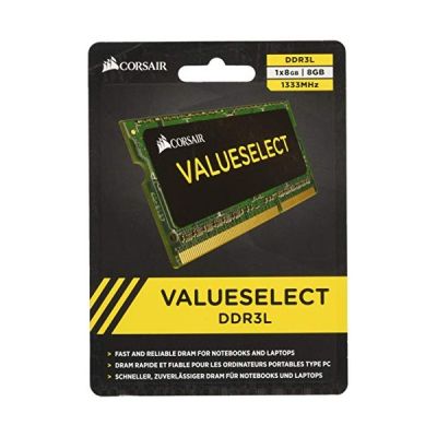 image Corsair 8GB DDR3L 1333MHZ module de mémoire 8 Go 1 x 8 Go DDR3