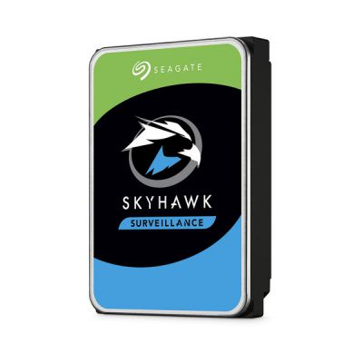 image Seagate SkyHawk 3 To, Disque dur interne de surveillance HDD, 3,5" SATA 6 Gbit/s, 64 Mo mémoire cache, pour système de caméras de sécurité, services Rescue valables 3 ans (ST3000VX009)