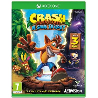 image Jeu Crash Bandicoot N.Sane Trilogy sur Xbox One