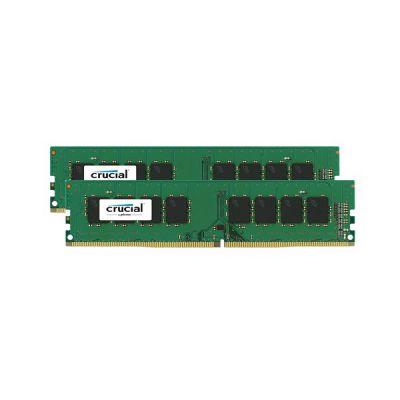 image Crucial RAM 16Go Kit (2x8Go) DDR4 2400MHz CL17 Mémoire de Bureau CT2K8G4DFS824A