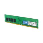image produit Crucial RAM 8Go Kit (2x4Go) DDR4 2400MHz CL17 Mémoire de Bureau CT2K4G4DFS824A