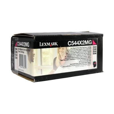 LEXMARK Cartouche de toner LCCP, LRP - À rendement extrêmement élevé - Originale - Magenta