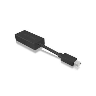 image ICY BOX IB-AC504 Adaptateur Mini DisplayPort vers VGA Noir