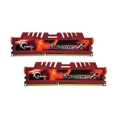image DDR3 G.Skill Ripjaws X Rouge - 8 Go (2 x 4 Go) 1333 MHz - CAS 9