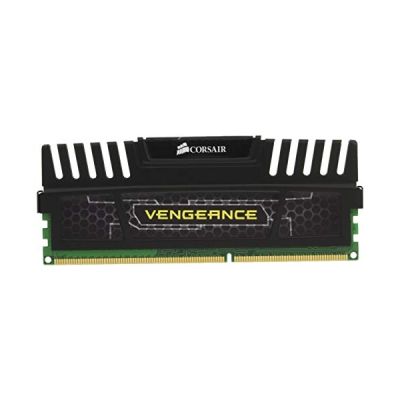 image Corsair CMZ12GX3M3A1600C9 Vengeance 12GB (3x4GB) DDR3 1600 Mhz CL9 Mémoire pour ordinateur de bureau performante avec profil XMP. Noir