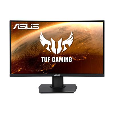 image ASUS TUF Gaming VG24VQE - Ecran PC gaming 23,6" FHD - Dalle VA Incurvée - 1ms - 165Hz - 1920x1080 - 250cd/m² - 1x DP & 2x HDMI - ELMB - AMD FreeSync Premium - Haut-parleurs - Shadow Boost