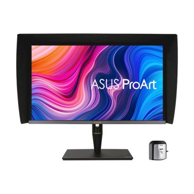 image ASUS ProArt PA32UCX-PK - Ecran PC 32'' 4K IPS MiniLED - 3840x2160 - 1200cd/m² - Display Port, 3x HDMI, 2xUSB-C Thunderbolt - △E< 1 - HDR 1000 - X-Rite i1 DisplayPro - Technologie OCO - Garantie 5 ans