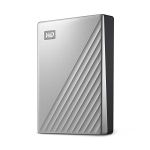 image produit WD 4To My Passport Ultra, Disque Dur Externe Portable, USB-C, compatibilité avec PC, Xbox et Playstation, Boîtier métallique épuré - livrable en France