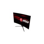 image produit MSI Optix MAG322CR - Écran Gaming Incurvé 31,5", 1500R, Dalle VA 1920x1080 FHD, 16:9, 180Hz / 1ms, FreeSync, HDR Ready, Pied Réglable Mystic Light - DP 1.2a, HDMI 2.0b, USB Type-C, USB 2.0