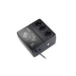 image produit INFOSEC- Onduleur Z1 Zenergy Cube EX 400 VA, 3 prises secourues, Noir