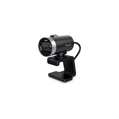 image Microsoft 6CH-00002 LifeCam Cinema Webcam couleur audio Hi Speed USB noir/argente