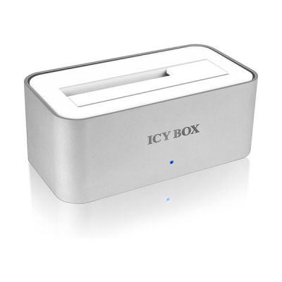 image Icy Box IB-111StU3-WH Station d'accueil pour Disque Dur 2.5" et 3.5'' SATA USB 3.0