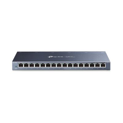 image TP-Link SG116 Switch Ethernet Gigabit 16 ports RJ45 metallique 10/100/1000 Mbps - Garantie à vie - idéal pour étendre le réseau câblé pour les PME et les bureaux à domicile
