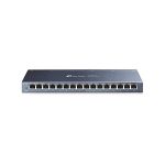 image produit TP-Link SG116 Switch Ethernet 16 Ports RJ45 Métal Gigabit 10/100/1000 Mbps, RJ45, 16 Ports gigabit avec Position Bureau ou au Mur, Garantie à Vie Idéal PME et TPE