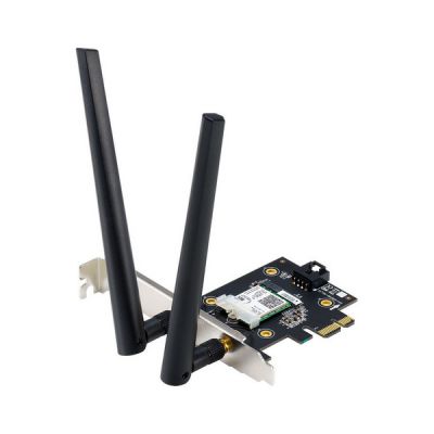 image ASUS PCE-AX3000 - Carte Réseau Wi-Fi 6, Double Bande (2,4 GHz / 5GHz), 3000 Mbit/s, Adaptateur Bluetooth 5.0