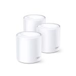 image produit TP-Link Deco WiFi 6 Mesh AX1800Mbps Deco X20(3-Pack), Système WiFi 6 pour Toute la Maison, Couverture de 500㎡, Installation Facile, Contrôle Parental, Compatible avec toutes les Box Fibre - livrable en France