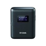 image produit D-Link DWR-933 4G + Hotspot Wi-FI Cat 6 LTE-Advanced, 300 Mbps, Portable, Alimenté par Batterie jusqu'à 14 Heures, AC1200 sans Fil bi-Bande, déverrouillé - livrable en France