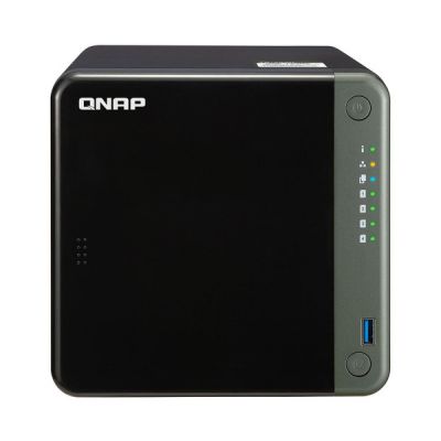 image QNAP TS-453D-8G 4-Bay NAS Intel Celeron J4125 QC 2.0GHz 2x4Go DDR4 SODIMM SATA 6Gb/s USB3.0 x3 USB2.0 x2