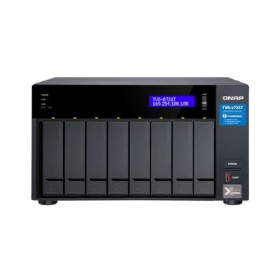 image QNAP TVS-872XT NAS Tower Ethernet/LAN Noir i5-8400T
