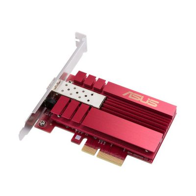image ASUS XG-C100F - Adaptateur réseau 10G PCIe, port SPF+ pour transmissions par la fibre optique et câble DAC