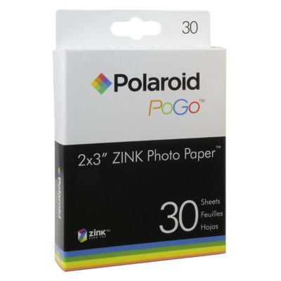 image Polaroid Premium Papier Zink (Paquet de 30 Feuilles) Compatible avec les appareils photo Polaroid Snap, Mint, Z2300 et Polaroid Imprimante instantanée Zip et Mint 5 x 7,6 cm.