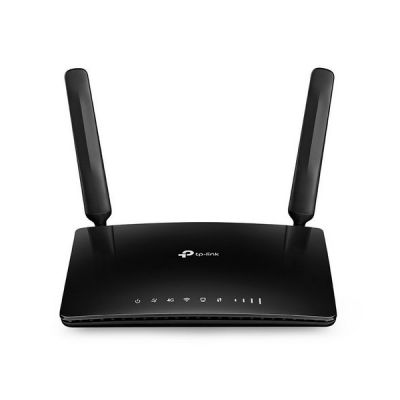 image TP-Link Archer MR400 AC1200 Dual Band 4G Mobile Wi-Fi Router, SIM Slot Unlocked, No Configuration Required, Removable Wi-Fi Antennas, UK Plug , black