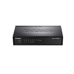 image produit D-Link DES-1008PA Switch 8 Ports 10/100Mbps dont 4 Ports supPortant le PoE - Métallique - PoE IEEE 802.3af - Budget PoE 52w- Idéal Partage de Connexion et Mise en Réseau Small/Home Office