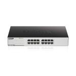 image produit D-Link GO-SW-16G Switch 16 ports Gigabit 10/100/1000mbps - Idéal Partage de Connexion et Mise en Réseau Small/Home Office - livrable en France