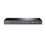 image produit TP-Link 24-Port Unmanaged Gigabit Ethernet Switch, Steel Case, 19-inch Rack-Mount(TL-SG1024)