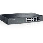 image produit TP-Link TL-SG1016D Switch Ethernet 16 Ports Gigabit, Switch RJ45, Hub RJ45, Prévention des Boucles, Mode d'Isolement, Boitier Métal, Bureau/Montage en Rack, Brancher et Utiliser