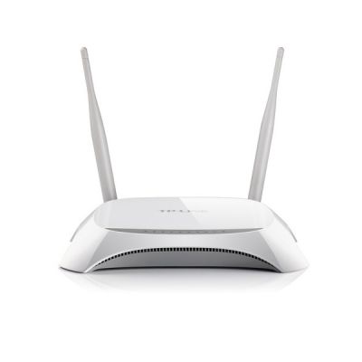 image TP-Link 300 Mbps 3G/4G Single-Band Wi-Fi Router, 1x 2.0 USB Port, 5x Fast WAN/LAN Ports, Connect up to 32 devices, WPS Button, No Configuration Required, UK Plug (TL-MR3420)