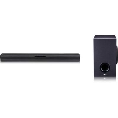 image Soundbar Senza DVD LG Soundbar SJ2 2.1 160w BT Ott. SubWirel., SJ2.DGBRLLK, One Size