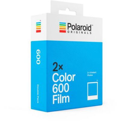 image Polaroid Originals 4841 Double Pack Color 600 Film pour Appareil Polaroid 600, Cadre Blanc Classique, 2 Paquets de Film photo