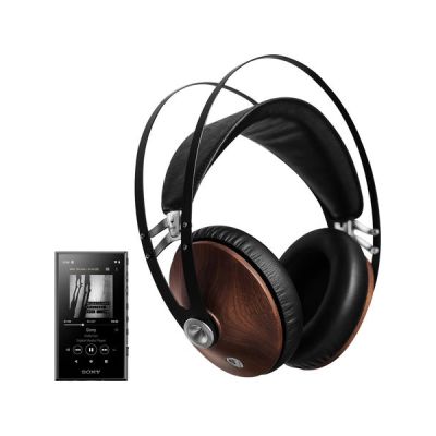 image MEZE AUDIO | 99 Classics Noyer Argent | Casque Filaire Audiophile fermé Circum-aural | Dynamique