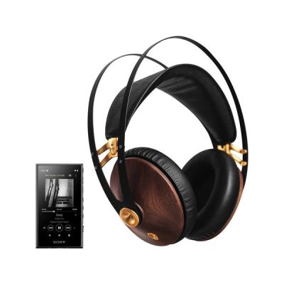 image MEZE - 99 Classics - Casque fermé Audiophile - Noyer Massif - Finition Doré, Meze99Classics WalnutSilver, hohem Trage hohem