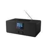 image produit Philips R8805/10 Radio Internet, Radio Bluetooth avec Spotify Connect (Bloc de Chargement Qi pour téléphones Mobiles, USB, Mise en Veille programmable, Alarme duale) Noir