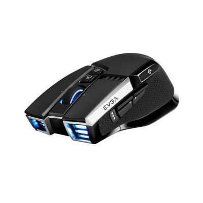 image EVGA X17 Gaming Mouse, Filaire, Black, Personnalisable, 16 000 DPI, 5 Profils, 10 Boutons, Ergonomique 903-W1-17BK-K3