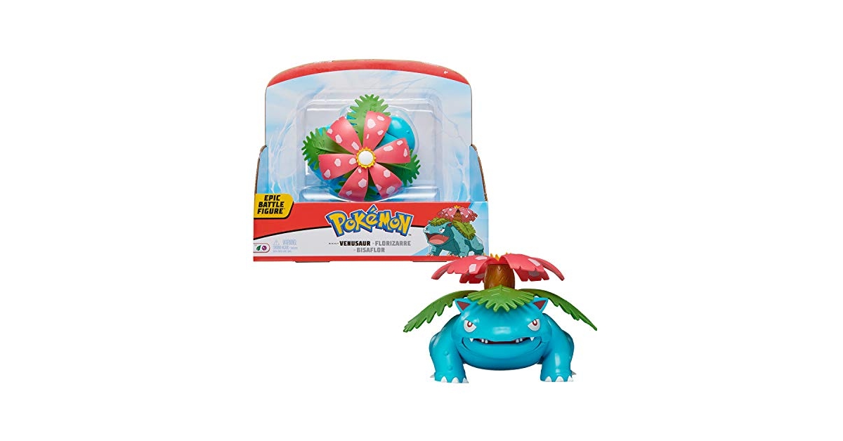 Pokemon Rillaboom Action Figure 30 Cm - Epic Battle Series - Giocattolo Ufficiale 2021