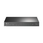 image produit TP-Link Switch PoE (TL-SG1210P) 10 ports Gigabit, 8 ports PoE+, 63W pour tous les ports PoE, Boitier Métal, Installation facile, idéal pour créer un réseau de surveillance polyvalent et fiable