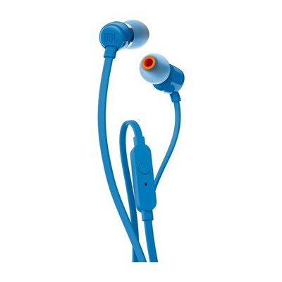 image JBL TUNE 160 casque et micro Binaural écouteur Bleu - Casques et micros (Avec fil, écouteur, Binaural, Intra-aural, 20 - 20000 Hz, Bleu)