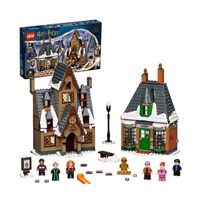 LEGO 76388 Harry Potter Visite du Village de Pré-au-Lard, Kit de Construction 20ème Anniversaire, Jouet avec Minifigurines de Collection, Idée Cadeau