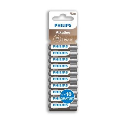 image Piles Philips PACK DE 20 PILES AAA