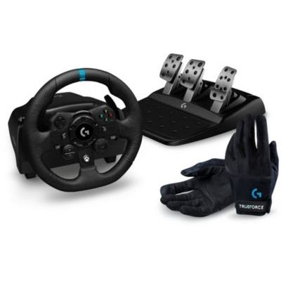 image Logitech G923 XBOX/PC + Logitech G Racing Gloves