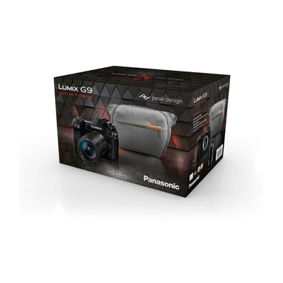 image Appareil photo hybride Panasonic Pack Lumix G9 Noir + Leica DG Vario Elmarit 12-60mm f/2,8-4 + Sac Peak Design Everyday Sling 6L + 2ème batterie