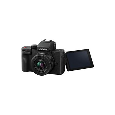 image Appareil photo hybride Panasonic Pack Lumix G100 Noir + G12-32mm + Poignée-Trépied SHGR1 + 2ème batterie