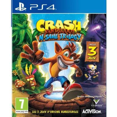 image Jeu Crash Bandicoot N.Sane Trilogy sur PS4