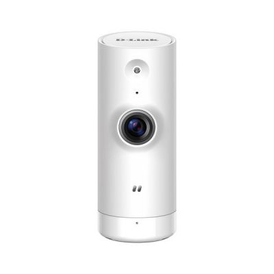image D-Link DCS-8000LHV2 Caméra mydlink Mini HD Wi-FI - 1280x720 - H.264 - Microphone intégré - Filtre ICR - LEDs Infrarouge 5m - Support Google Assistant/Alexa/IFTTT